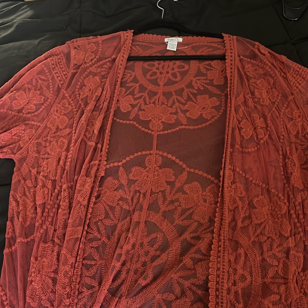 Light weight cardigan or beach cover up